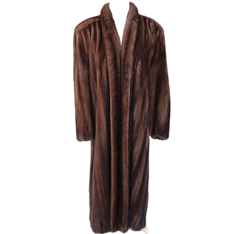Christian Dior Demi Buff Mink Fur Swing Coat (Size 20 XL) ~no duties