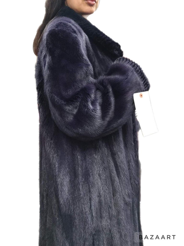 ~Unused Purple Mink Fur Coat (Size 18-20 XL)