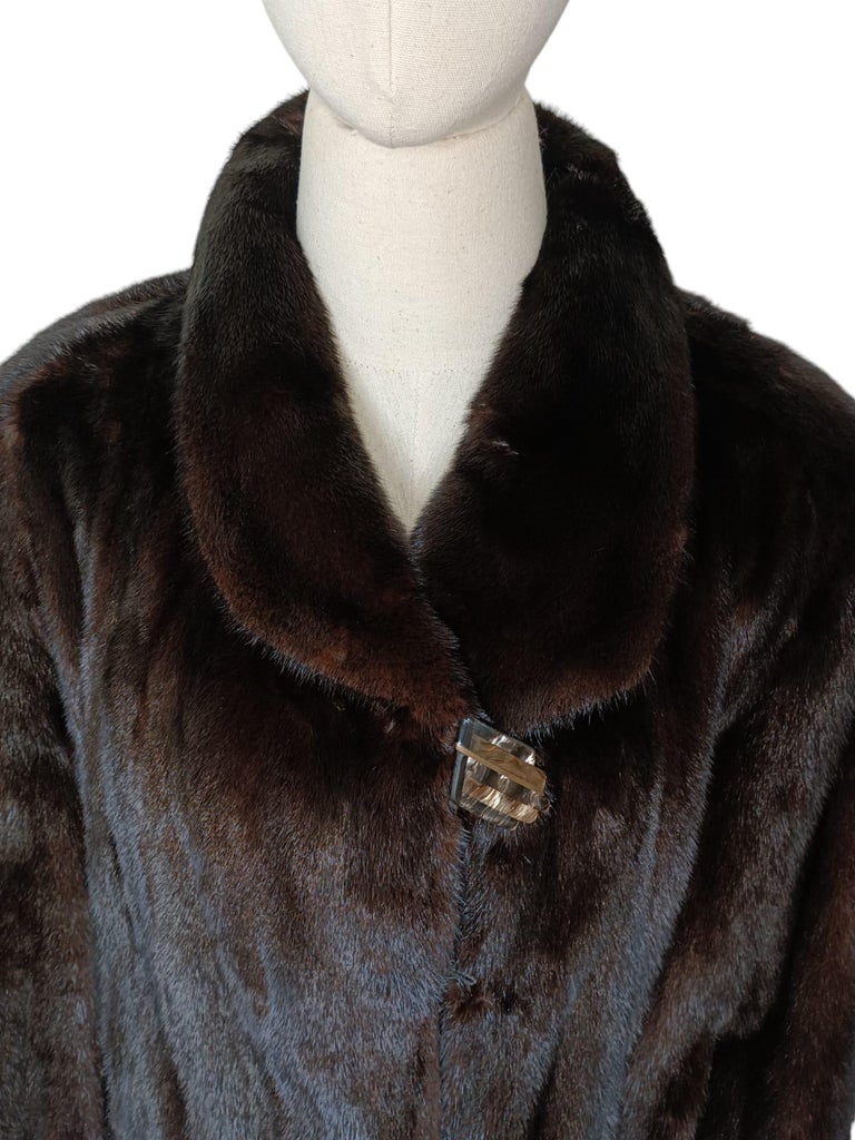 Showroom Ranch Mink Fur Coat (Size 16 XL) ~no duties