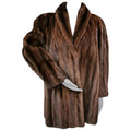 Donna Karan New York Demi Buff Mink Fur Coat (Size 12) ~no duties