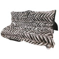 Brand New European Chinchilla Fur Blanket (California King Size 84''x72'' )
