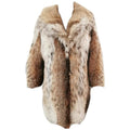 Lynx bob cat fur coat size 6 ~no duties