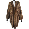 Brand New Sable Fur Coat (Size 20-22 XXL) ~no duties