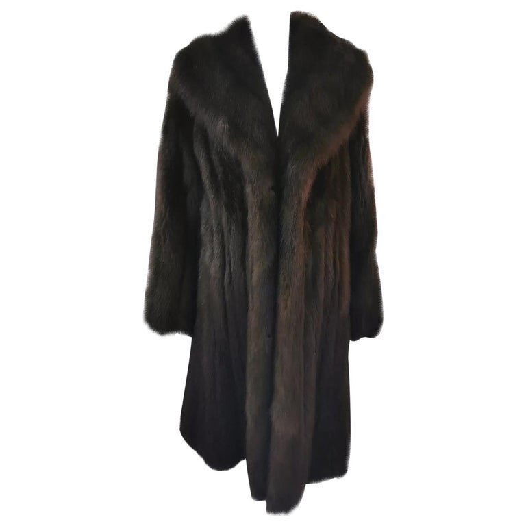 Louis Féraud Barguzin Russian Sable Fur Coat (Size 8-M) ~no duties