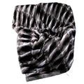 Brand New Black Velvet Chinchilla Fur blanket Mink fur (Queen Size 90"x100")