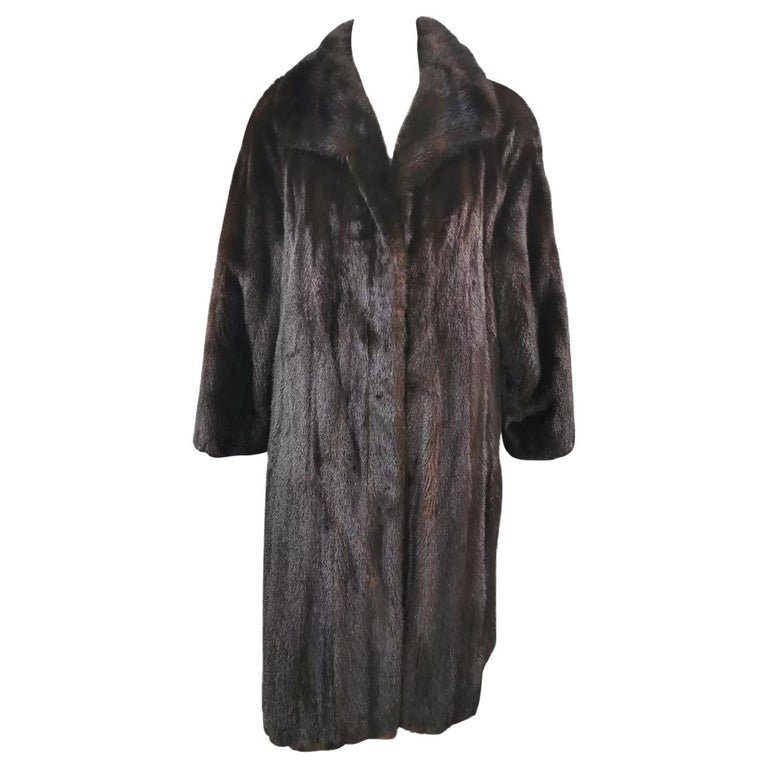 Mint Vintage Ranch Mink Fur Coat (Size 14-XL) ~no duties
