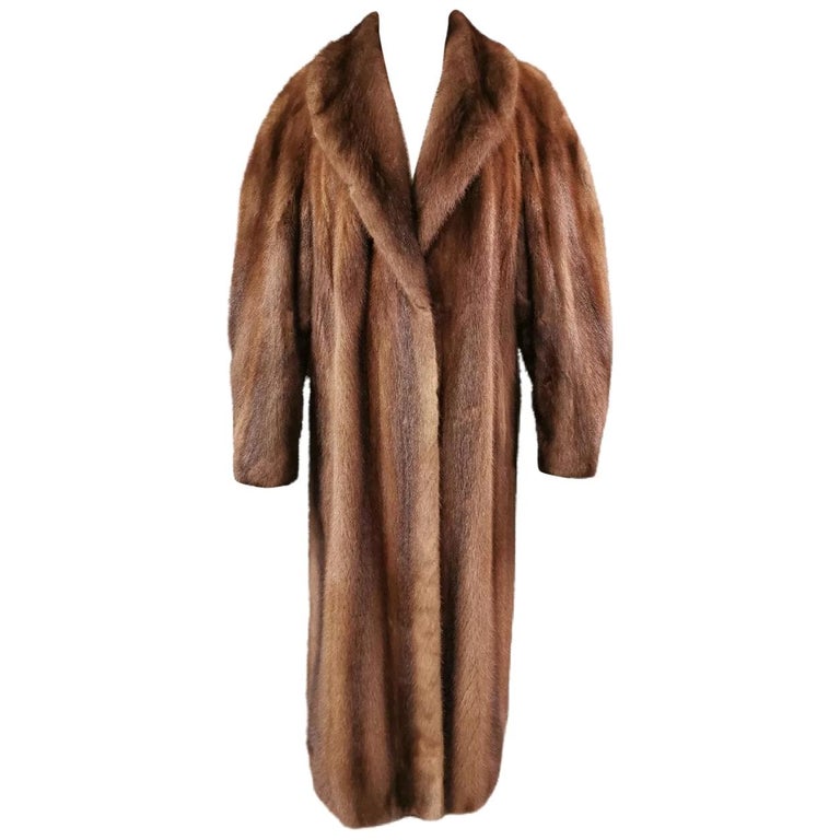 Brand New Demi Buff Mink Fur Coat (Size 12-M/L)