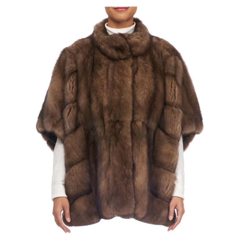 Brand new Oversized Sable Batwing Stroller Coat size XS S M L