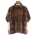 Brand new Oversized Sable Batwing Stroller Coat size XS S M L