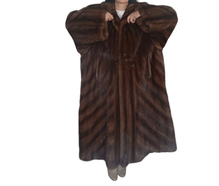 Giuliana Tesso Holt's Renfrew Mink Fur Full Length Coat (Size 20 - L) ~no duties