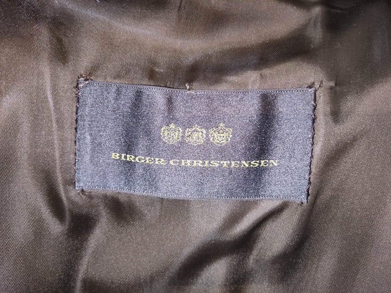 Birger Christensen Demi Buff Wide Sweep Mink Fur Coat (24/XXL) ~no duties