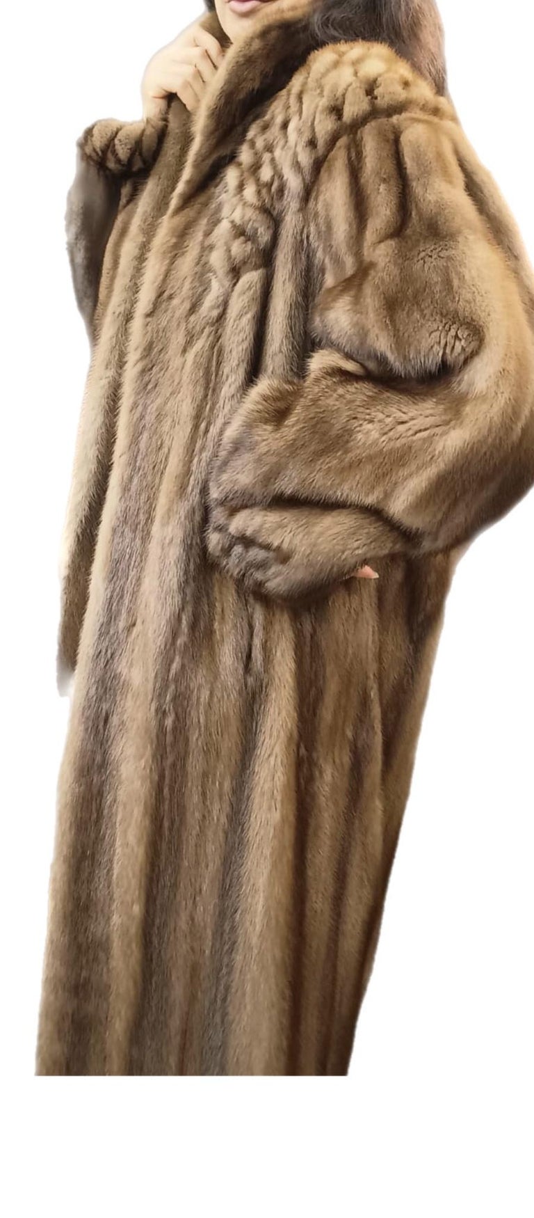 Brand new Balenciaga Demi Buff Mink Fur Coat (12-M) ~no duties
