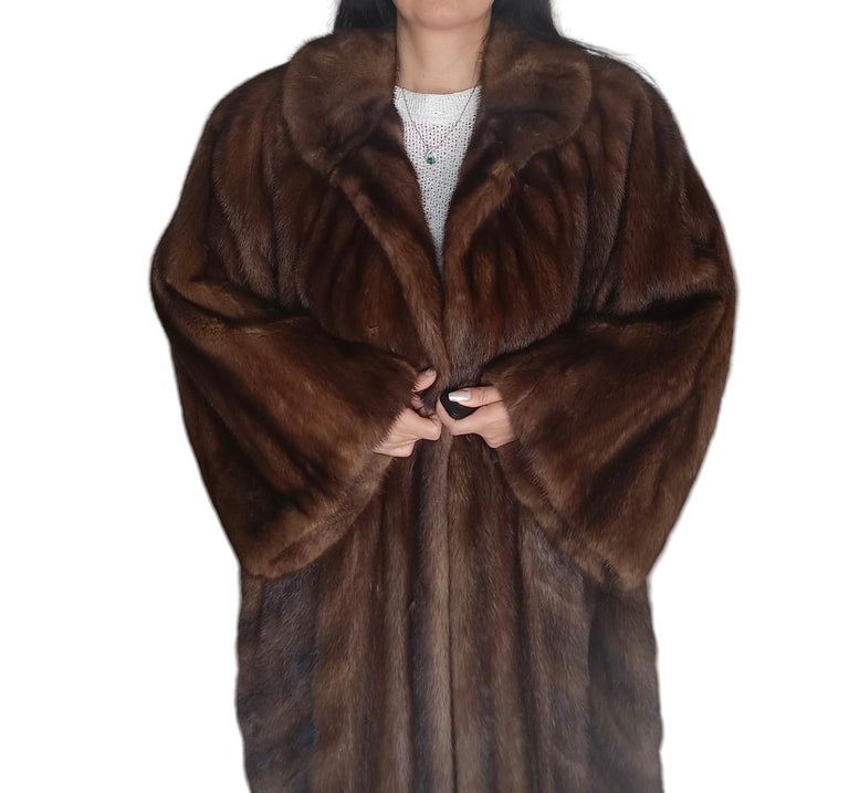 Giuliana Tesso Holt's Renfrew Mink Fur Full Length Coat (Size 20 - L) ~no duties