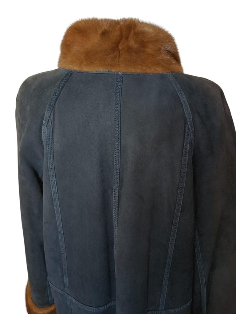 Brand New Mink Fur Coat reversible size 10 (M) ~no duties