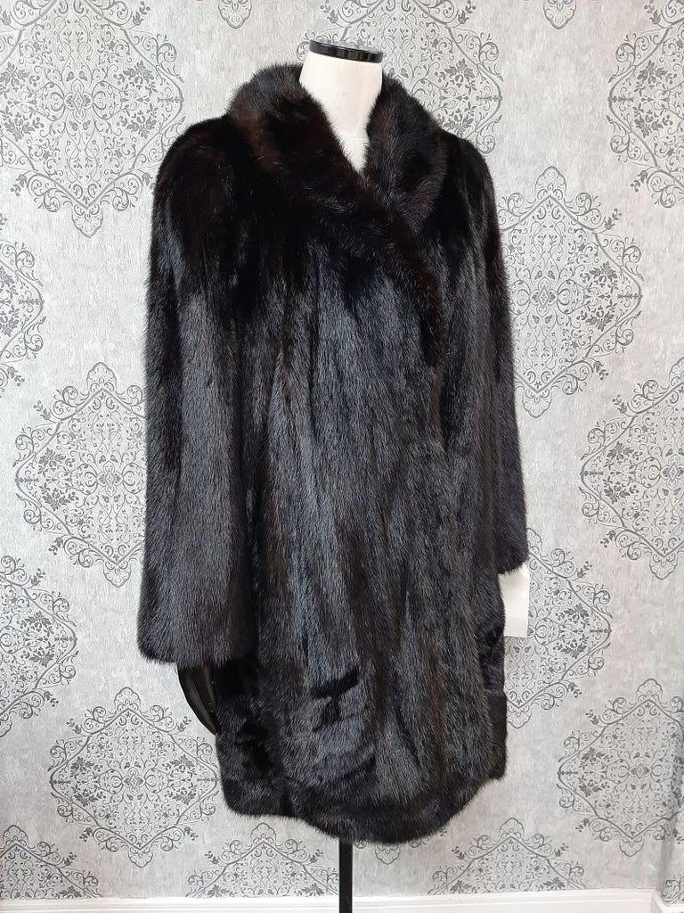 Unused mink fur coat size 16 ~no duties