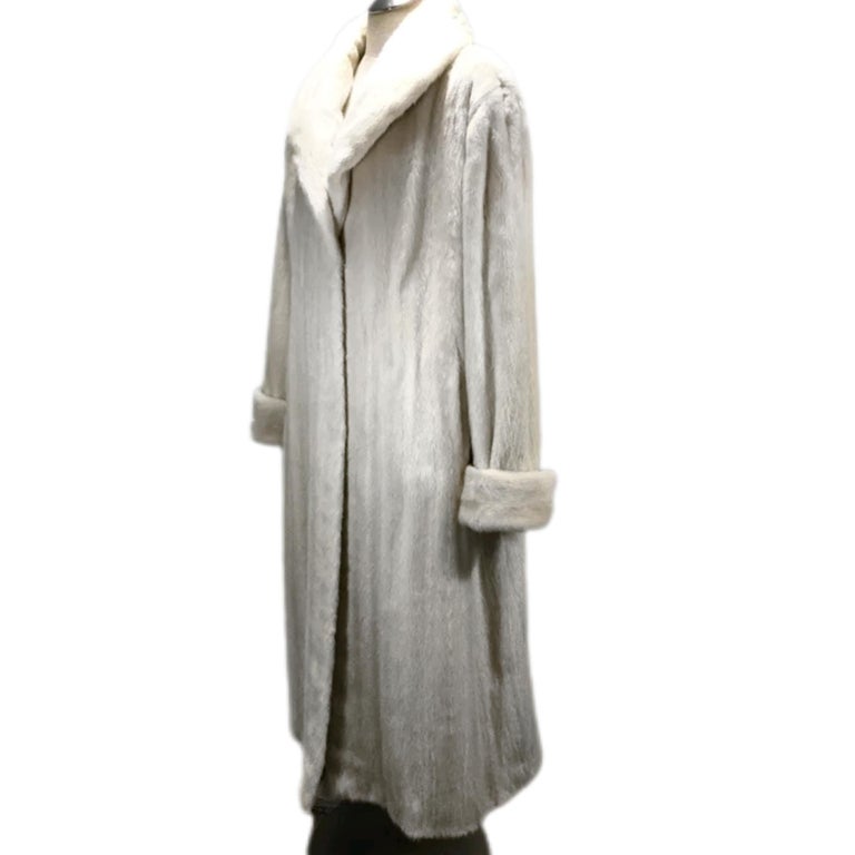 Brand new Big Tall Pearl Men's mink fur coat jacket size 2 XL