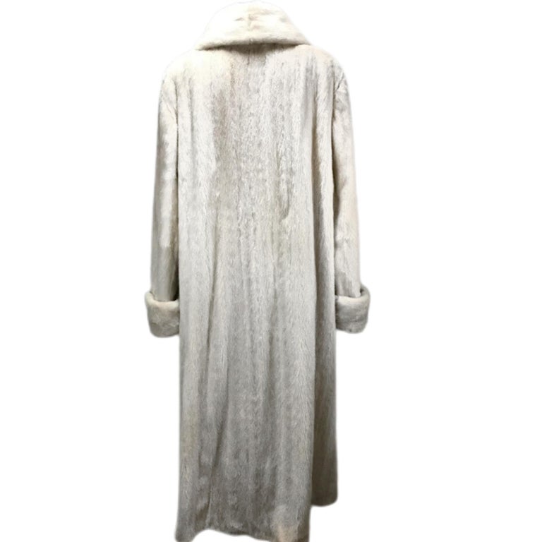 Brand new Big Tall Pearl Men's mink fur coat jacket size 2 XL