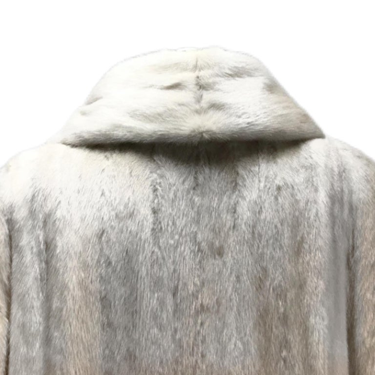 Brand new Big Tall Pearl Men's mink fur coat jacket size 2 XL