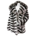 Brand new Unisex Chinchilla Fur Coat 24 2XL ~no duties