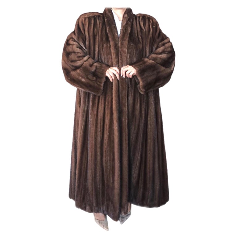 Christian Dior Demi Buff Mink Fur Swing Coat (Size 20 XL) ~no duties