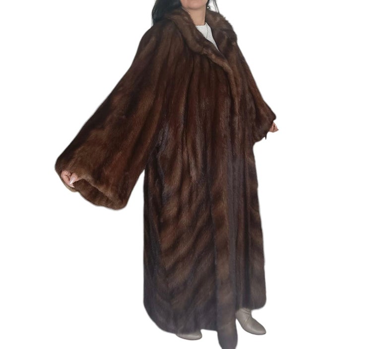 Giuliana Tesso Holt's Renfrew Mink Fur Full Length Coat (Size 20 - L) ~no duties