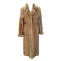 Brand new Jean Crissan female whiskey Mink Fur Coat ~no duties