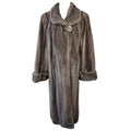 Brand new blue iris mink fur coat #805 ~no duties