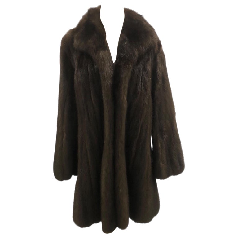 Carolina Herrera barguzin Russian sable fur coat 12/M tags 95k ~no duties