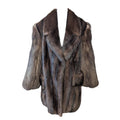 819 unisex mink fur jacket men’s 38/ S or 12/L women