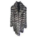 John Galliano chinchilla fur coat unisex women 18 men’s 44-46/L ~no duties