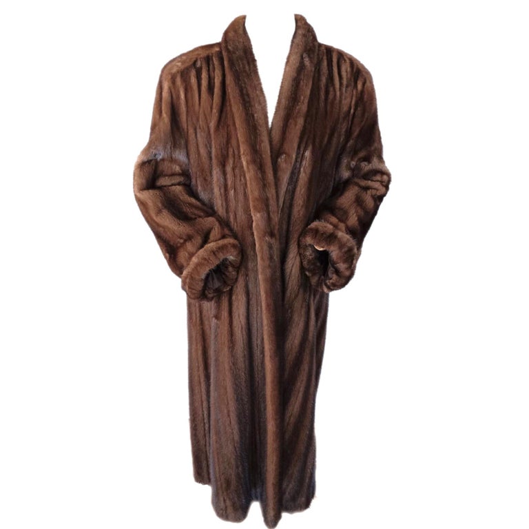 Christian Dior Demi Buff Mink Fur Swing Coat (Size 20 XL) ~no duties