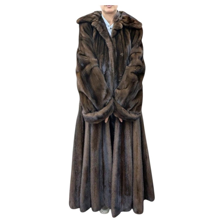 Brand new Louis Feraud demi buff female mink fur coat 18-20/L ~no duties