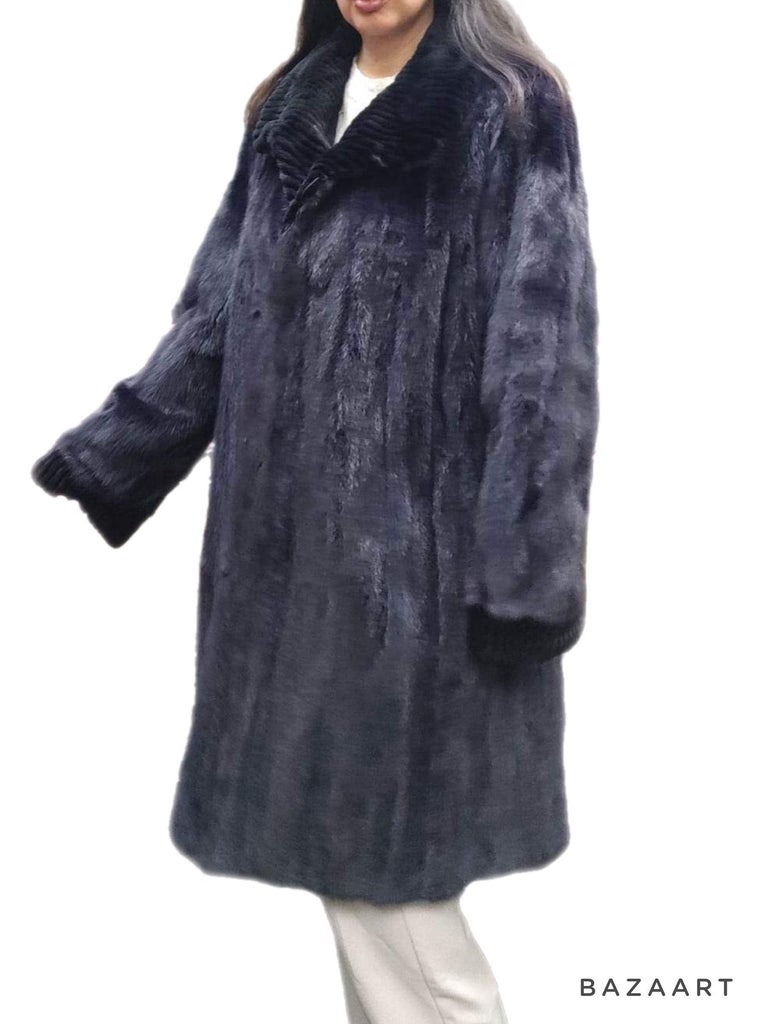 ~Unused Purple Mink Fur Coat (Size 18-20 XL)