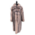 Unused Vintage Crystal fox fur coat 8/M ~no duties