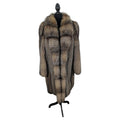 Crystal fox fur coat 10/M ~no duties