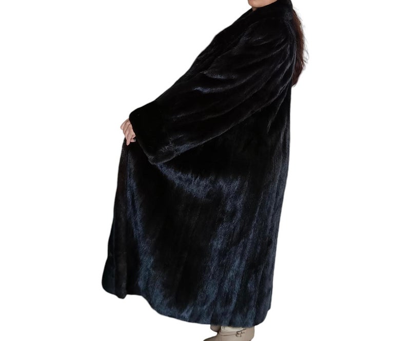 Birger Christensen Demi Buff Wide Sweep Mink Fur Coat (12/L) ~no duties
