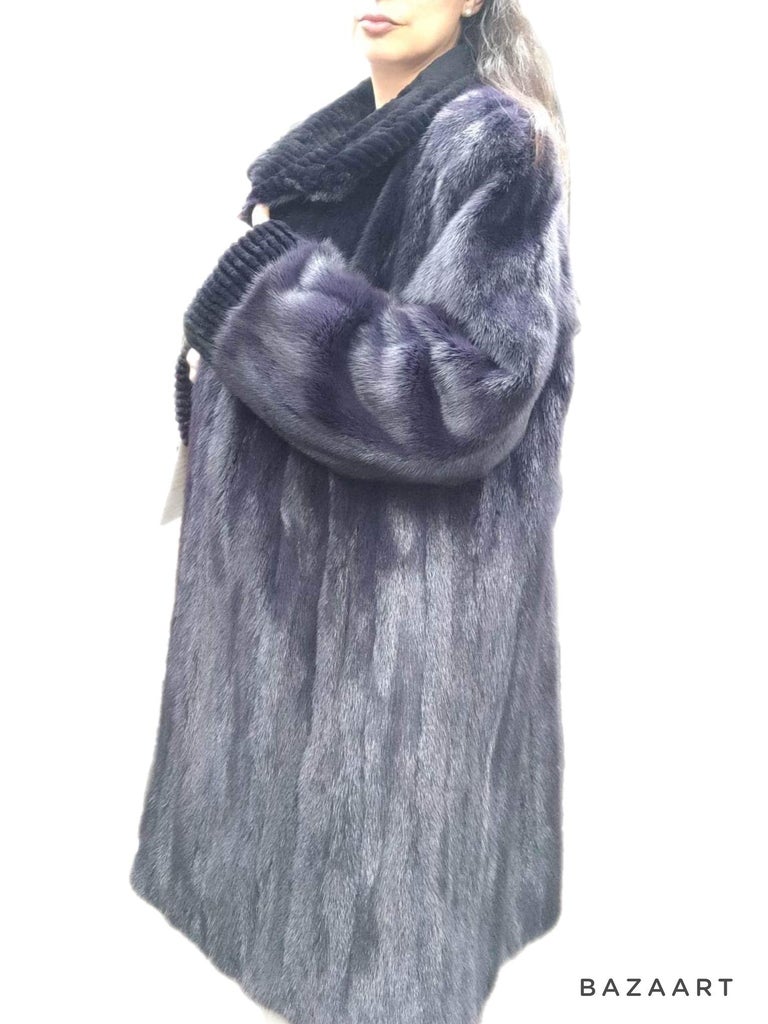~Unused Purple Mink Fur Coat (Size 18-20 XL)
