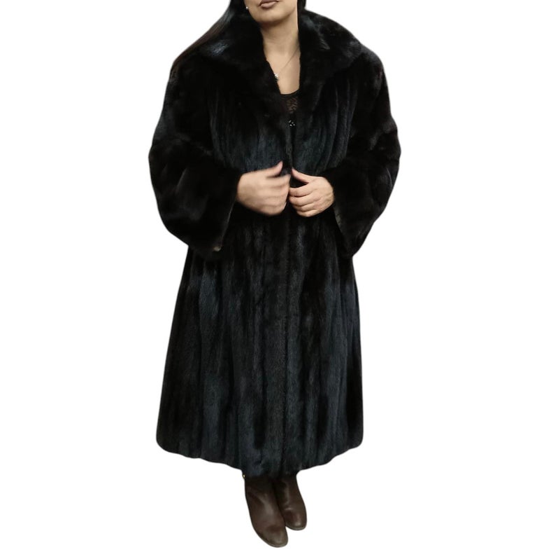 Louis Feraud Mink Fur Coat size 12-14 ~no duties