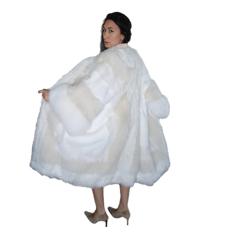 Dolce & Gabbana mix sheep lamb Fur Coat (Size 16 - L) ~no duties