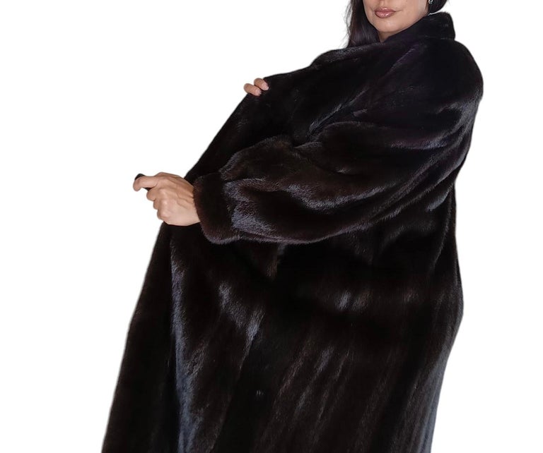 Showroom Ranch Mink Fur Coat (Size 16 XL) ~no duties