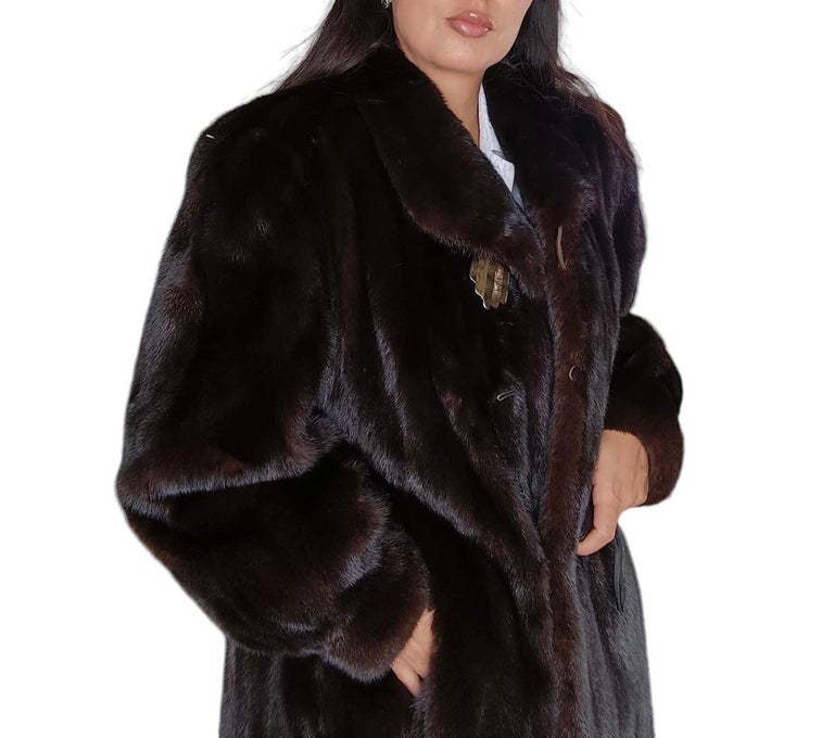 Showroom Ranch Mink Fur Coat (Size 16 XL) ~no duties