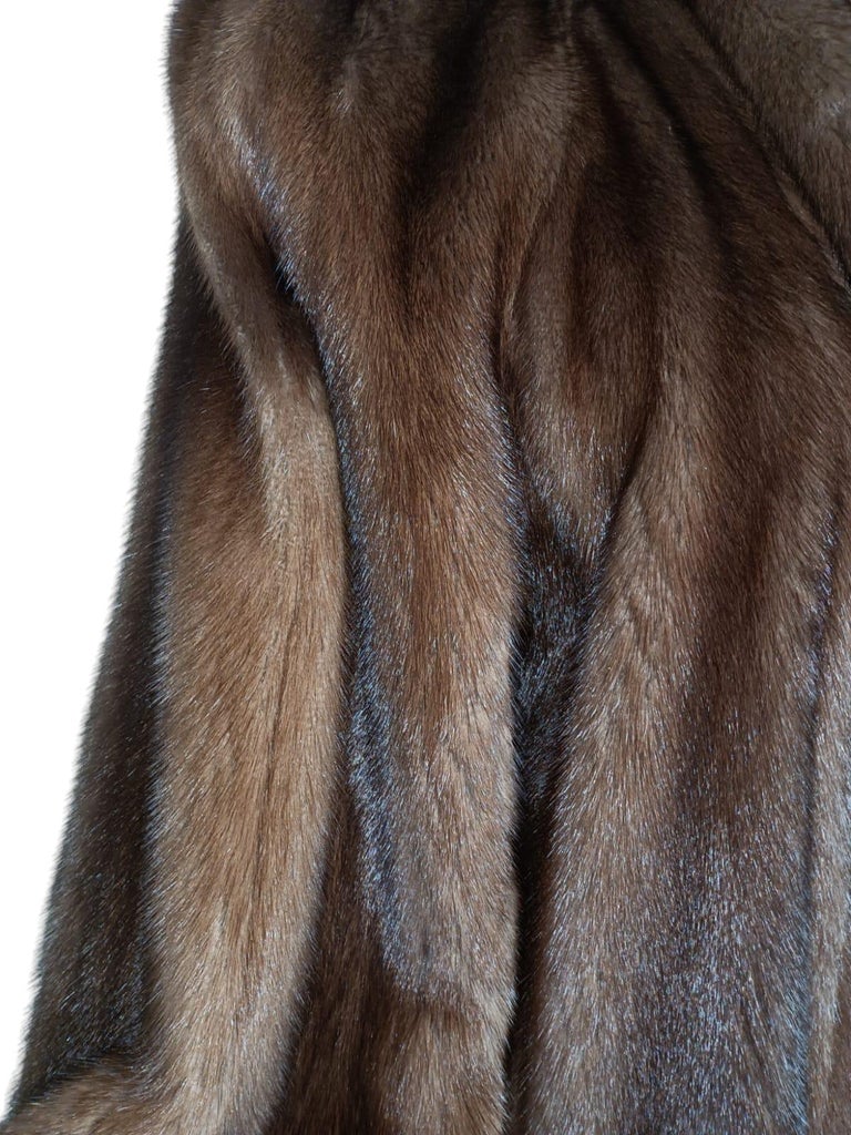 Brand New Mink Fur Coat reversible size 10 (M) ~no duties