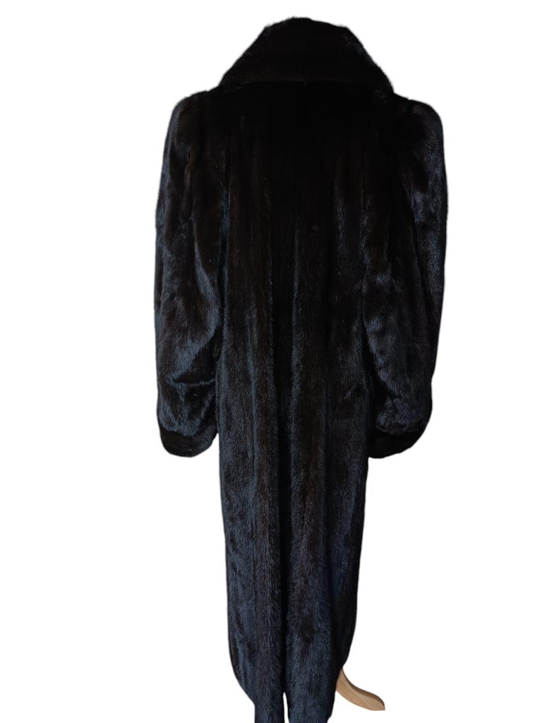 Birger Christensen Demi Buff Wide Sweep Mink Fur Coat (12/L) ~no duties