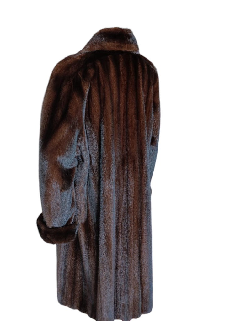 Brand new Ranch Mink Fur Full Length Coat (Size 14 - L) ~no duties