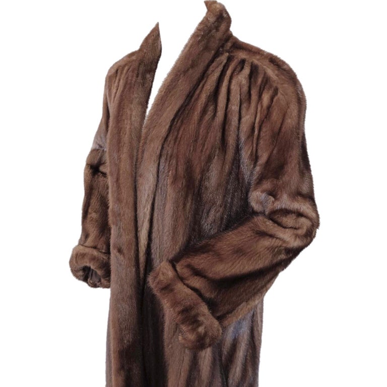 Christian Dior Demi Buff Mink Fur Swing Coat (Size 20 XL) ~no duties