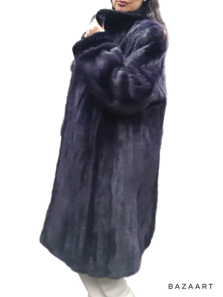 ~Unused Purple Mink Fur Coat (Size 18-20 XL)