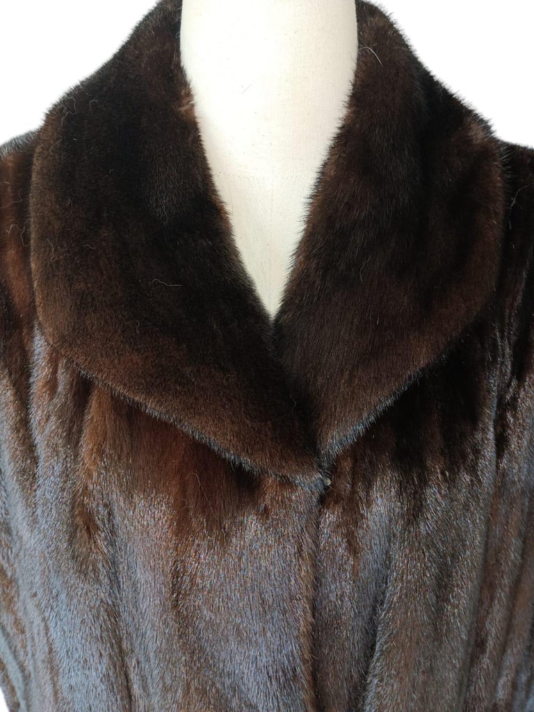 Holt Renfrew Mink Fur Coat (Size 14-L) ~no duties