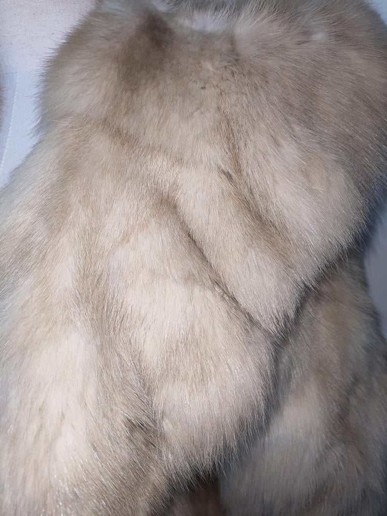 Brand new Bisang Golden sable Fur Coat (Size 10/ M) 45000$ ~no duties
