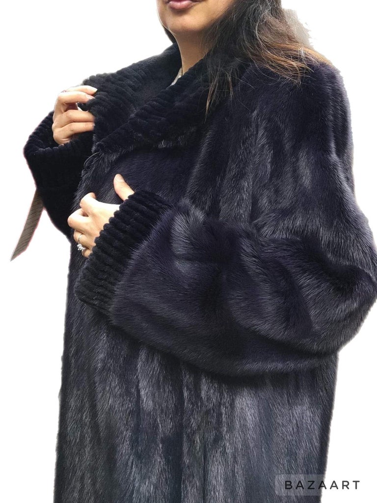 ~Unused Purple Mink Fur Coat (Size 18-20 XL)