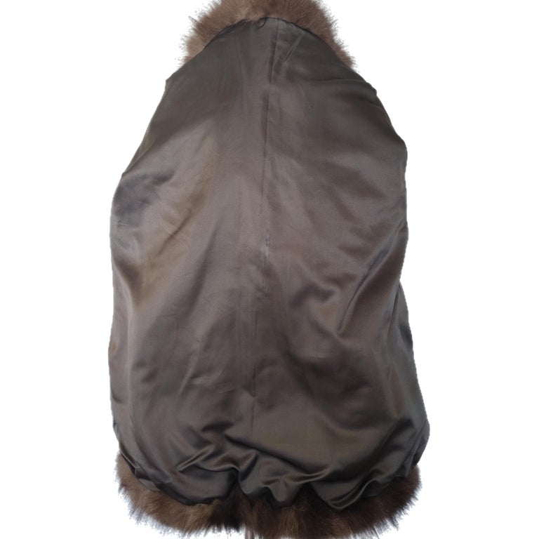 Wolverine fur Fur bomber Coat 44-46 men's L ~no duties
